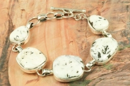 White Buffalo Turquoise Bracelet
